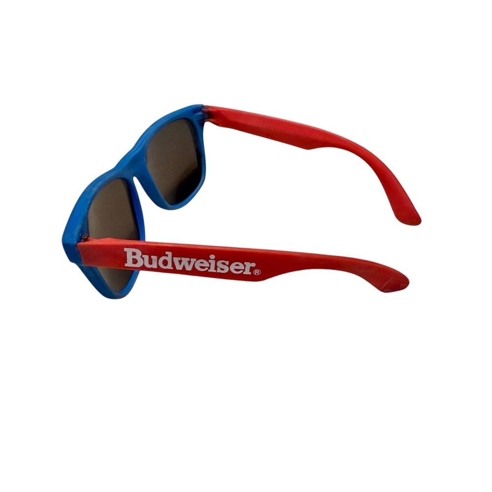 Vintage Budweiser Beer Orlando‎ Magic Sunglasses Bud Summer Shades Blue Black